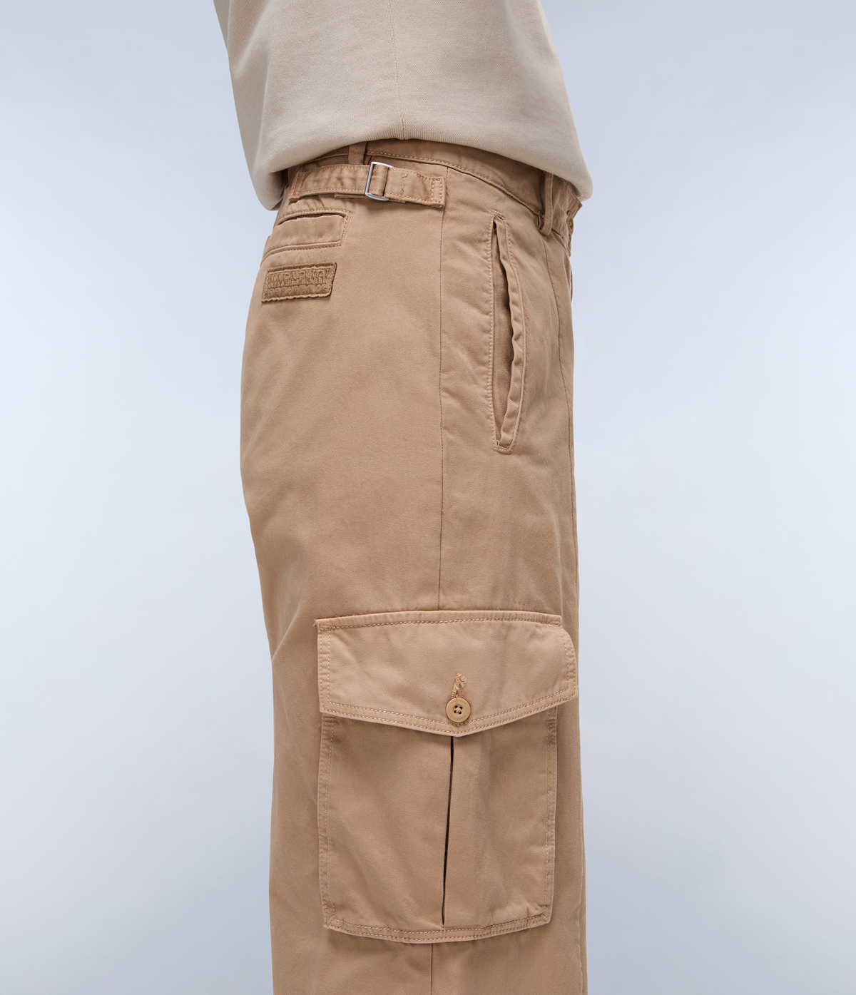 Selva Cargo Trousers Beige - 7