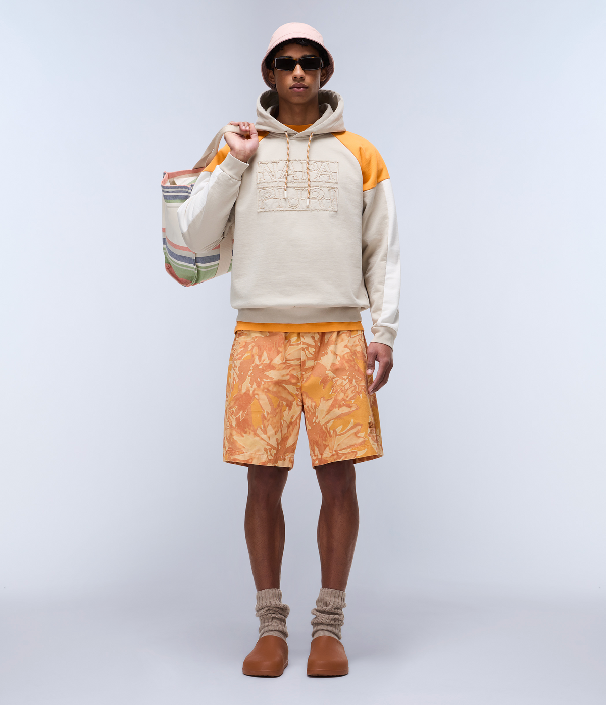 Cenci French Terry Hoodie Beige - 3