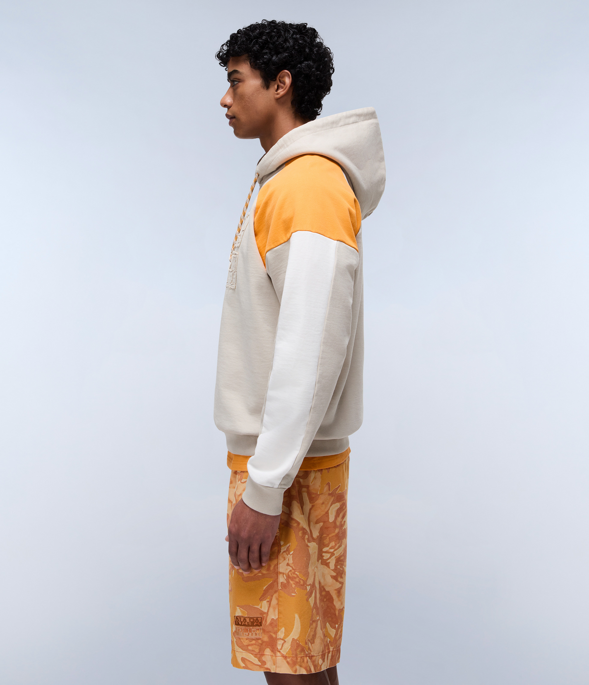 Cenci French Terry Hoodie Beige - 5