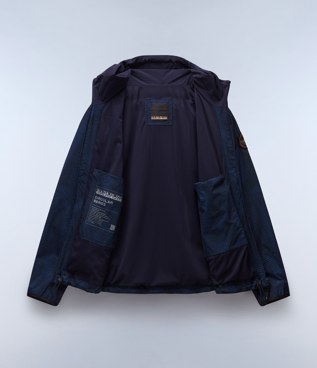 Tartuca Print Short Jacket Dark Blue - 8