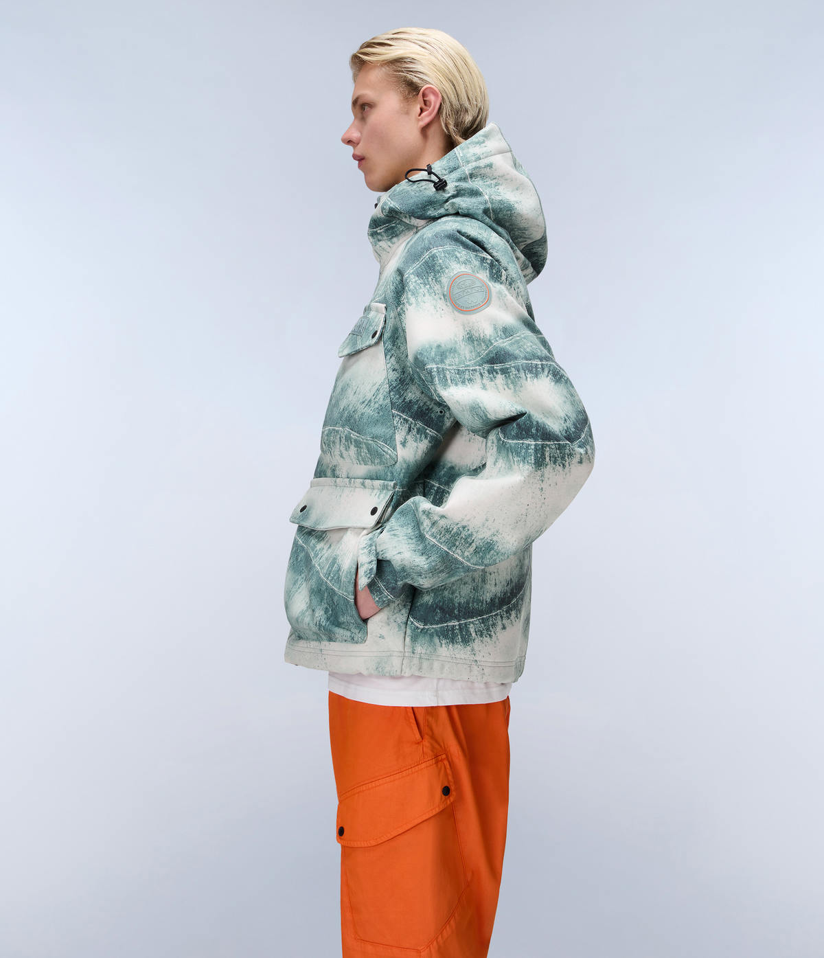 Mittellange Jacke Rivalto Print  - 5