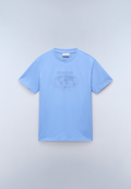 Sisy Short Sleeve T-Shirt Blue Ash - 1