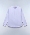 Gioia Long Sleeve Shirt Blue Stripe 63S - 1