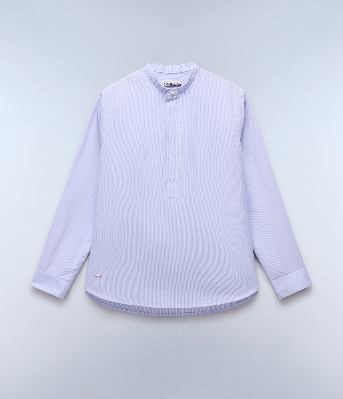 Gioia Long Sleeve Shirt Blue Stripe 63S - 1