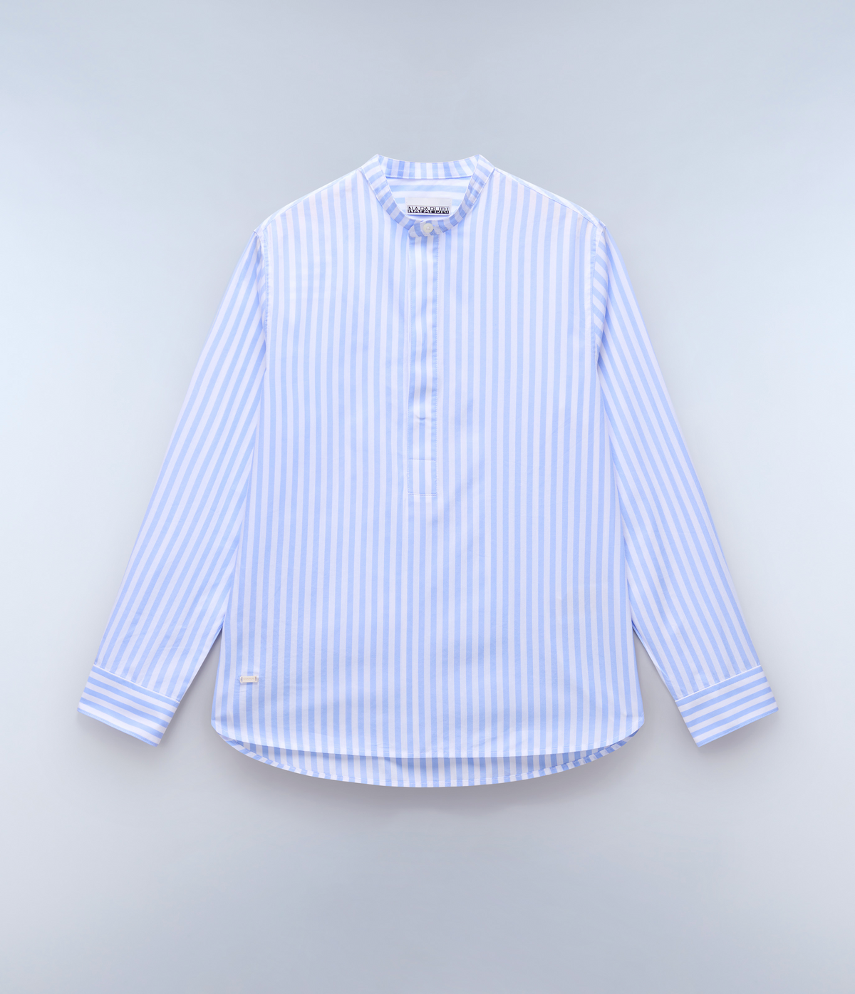 Gioia Long Sleeve Shirt Blue Stripe SC6 - 1