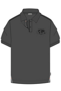 Eseras Short Sleeve Polo Shirt Grey - 1