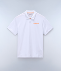 Egeas Jersey Short Sleeve Polo Shirt White - 1