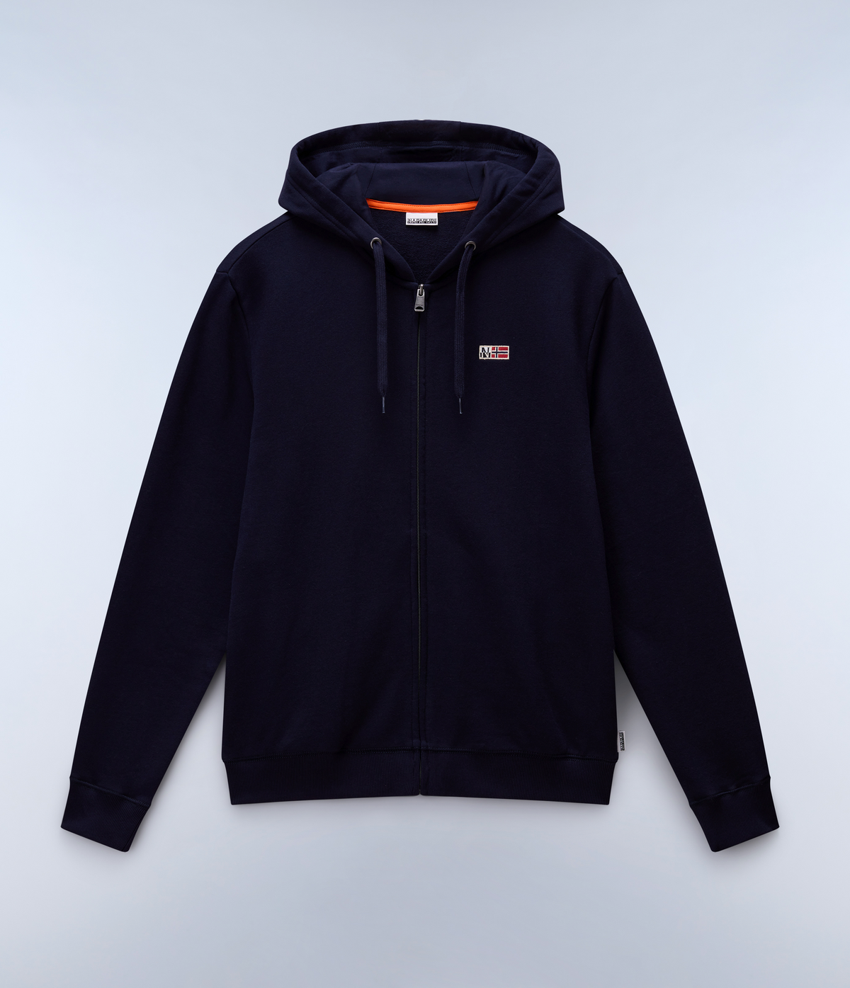 Felpa con Cappuccio e Zip Buri  - 1
